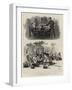 Bulgarian Refugees at the Servian Head-Quarters, Parakjin-Joseph Nash-Framed Giclee Print