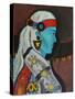 Bulgarian Woman, 1999-Sabina Nedelcheva-Williams-Stretched Canvas