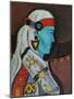 Bulgarian Woman, 1999-Sabina Nedelcheva-Williams-Mounted Giclee Print