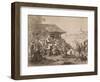 Bulgarians Near Varna, Printed by Lemercier, Paris-Jules Joseph Augustin Laurens-Framed Giclee Print
