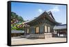 Bulguksa Temple, Gyeongju, UNESCO World Heritage Site, South Korea, Asia-Michael-Framed Stretched Canvas