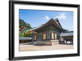 Bulguksa Temple, Gyeongju, UNESCO World Heritage Site, South Korea, Asia-Michael-Framed Photographic Print