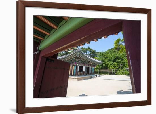 Bulguksa Temple, Gyeongju, UNESCO World Heritage Site, South Korea, Asia-Michael-Framed Photographic Print