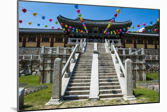 Bulguksa Temple, Gyeongju, UNESCO World Heritage Site, South Korea, Asia-Michael-Mounted Photographic Print