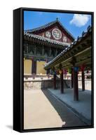 Bulguksa Temple, Gyeongju, UNESCO World Heritage Site, South Korea, Asia-Michael-Framed Stretched Canvas