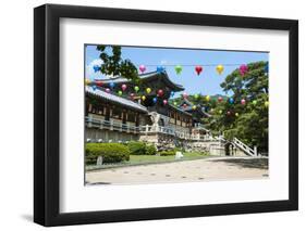 Bulguksa Temple, Gyeongju, UNESCO World Heritage Site, South Korea, Asia-Michael-Framed Photographic Print