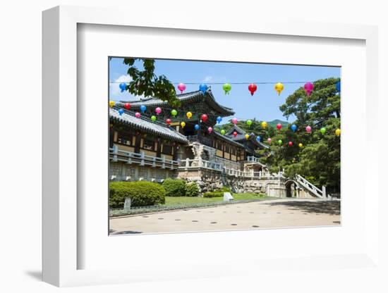 Bulguksa Temple, Gyeongju, UNESCO World Heritage Site, South Korea, Asia-Michael-Framed Photographic Print