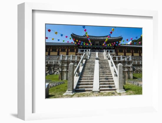 Bulguksa Temple, Gyeongju, UNESCO World Heritage Site, South Korea, Asia-Michael-Framed Photographic Print