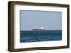 Bulk Carrier, Cargo Ship Goes on Red Sea on a Sunny Day-eugenesergeev-Framed Photographic Print