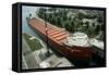 Bulk Iron Ore Carrier, Great Lakes Carriers-null-Framed Stretched Canvas