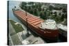 Bulk Iron Ore Carrier, Great Lakes Carriers-null-Stretched Canvas