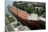 Bulk Iron Ore Carrier, Great Lakes Carriers-null-Mounted Photographic Print