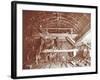 Bulkhead to Retain Compressed Air in Rotherhithe Tunnel, London, October 1906-null-Framed Photographic Print
