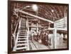 Bulkhead to Retain Compressed Air in the Rotherhithe Tunnel, London, October 1906-null-Framed Photographic Print