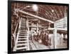 Bulkhead to Retain Compressed Air in the Rotherhithe Tunnel, London, October 1906-null-Framed Photographic Print