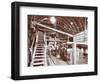 Bulkhead to Retain Compressed Air in the Rotherhithe Tunnel, London, October 1906-null-Framed Photographic Print