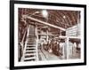 Bulkhead to Retain Compressed Air in the Rotherhithe Tunnel, London, October 1906-null-Framed Photographic Print