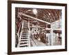 Bulkhead to Retain Compressed Air in the Rotherhithe Tunnel, London, October 1906-null-Framed Photographic Print