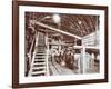 Bulkhead to Retain Compressed Air in the Rotherhithe Tunnel, London, October 1906-null-Framed Photographic Print