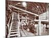 Bulkhead to Retain Compressed Air in the Rotherhithe Tunnel, London, October 1906-null-Mounted Photographic Print