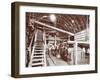 Bulkhead to Retain Compressed Air in the Rotherhithe Tunnel, London, October 1906-null-Framed Photographic Print