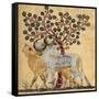 Bull and Cow-Aristotle ibn Bakhtishu-Framed Stretched Canvas