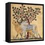 Bull and Cow-Aristotle ibn Bakhtishu-Framed Stretched Canvas