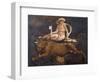 Bull and Dean, Detail from Sign of Taurus, Scene from Month of April-Francesco del Cossa-Framed Giclee Print