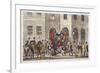 Bull and Mouth Street, City of London, 1825-Isaac Robert Cruikshank-Framed Giclee Print