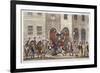 Bull and Mouth Street, City of London, 1825-Isaac Robert Cruikshank-Framed Giclee Print
