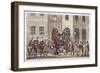 Bull and Mouth Street, City of London, 1825-Isaac Robert Cruikshank-Framed Giclee Print