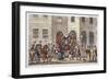 Bull and Mouth Street, City of London, 1825-Isaac Robert Cruikshank-Framed Giclee Print