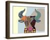 Bull Baiting-Adefioye Lanre-Framed Giclee Print