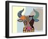 Bull Baiting-Adefioye Lanre-Framed Giclee Print