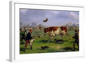 Bull Baiting-Samuel Henry Alken-Framed Giclee Print