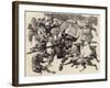 Bull Baiting-Pat Nicolle-Framed Giclee Print