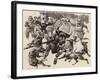 Bull Baiting-Pat Nicolle-Framed Giclee Print