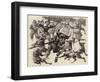 Bull Baiting-Pat Nicolle-Framed Giclee Print