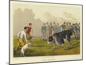 Bull Baiting-Henry Thomas Alken-Mounted Giclee Print