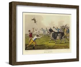 Bull Baiting-Henry Thomas Alken-Framed Giclee Print