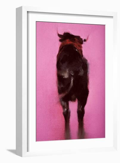 Bull, Detail-Daniel Cacouault-Framed Giclee Print