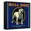 Bull Dog Brand-null-Framed Stretched Canvas
