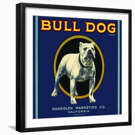 Bull Dog Brand-null-Framed Giclee Print