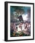 Bull Fight in a Village, 1812-1814-Francisco de Goya-Framed Giclee Print