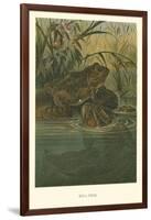 Bull-Frog-null-Framed Art Print