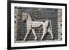 Bull, glazed bricks, Ishtar Gate, Babylon, Iraq-Vivienne Sharp-Framed Photographic Print