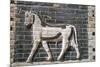 Bull, glazed bricks, Ishtar Gate, Babylon, Iraq-Vivienne Sharp-Mounted Photographic Print