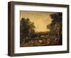 Bull-Hunting-Francesco Zuccarelli-Framed Giclee Print