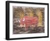 Bull in the Wind, 2001-Juan Alcazar-Framed Giclee Print