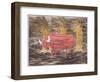 Bull in the Wind, 2001-Juan Alcazar-Framed Giclee Print